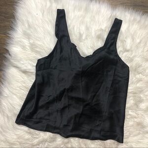 NWOT Victoria’s Secret silky tie back flowy tank size small